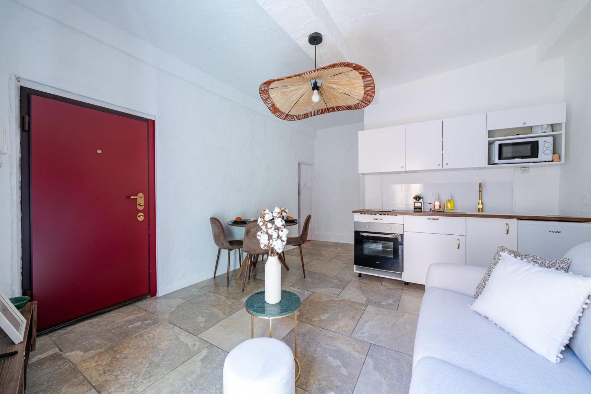 Charmant Appartement 2P Au Coeur Du Vieux Nice Exteriör bild