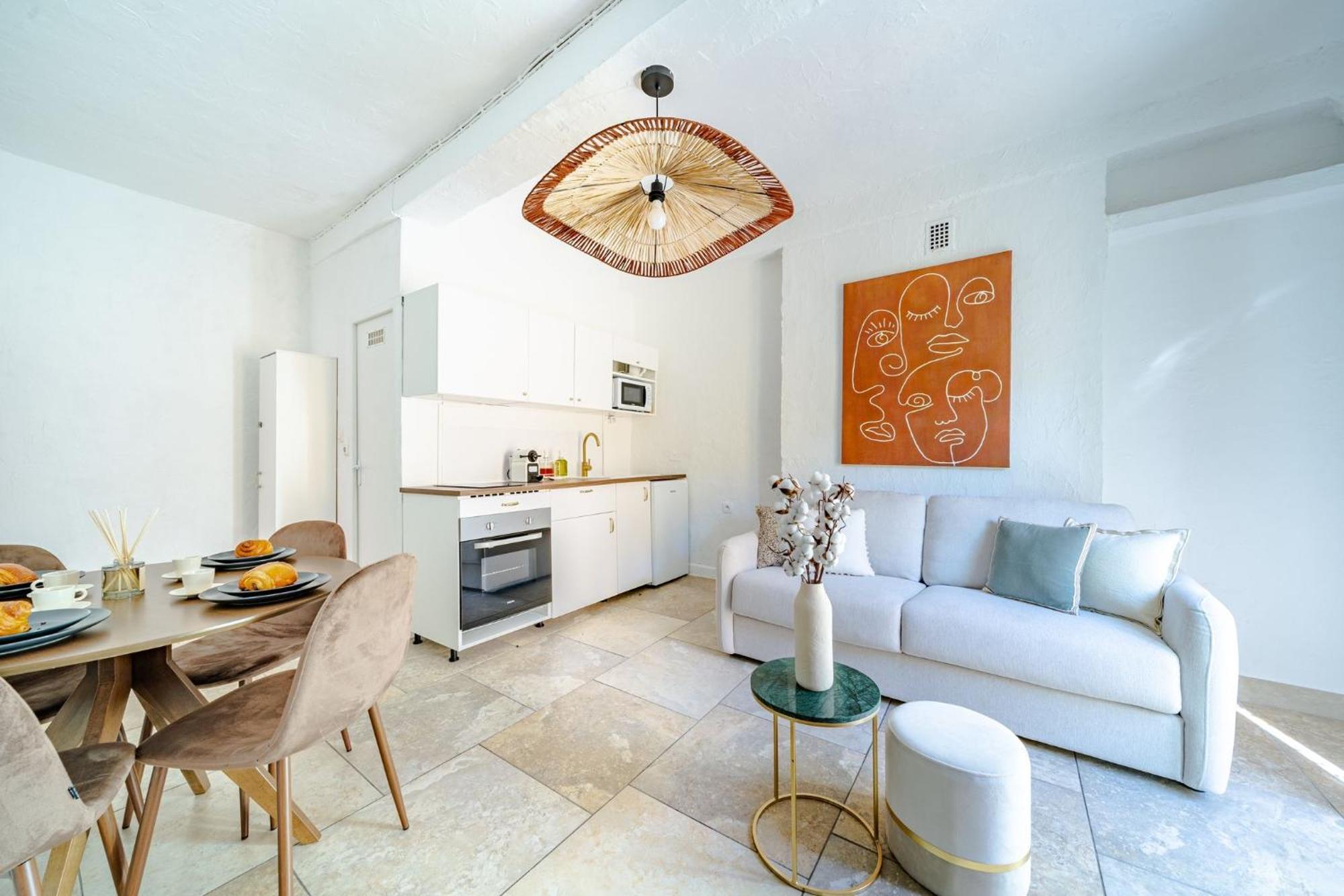 Charmant Appartement 2P Au Coeur Du Vieux Nice Exteriör bild